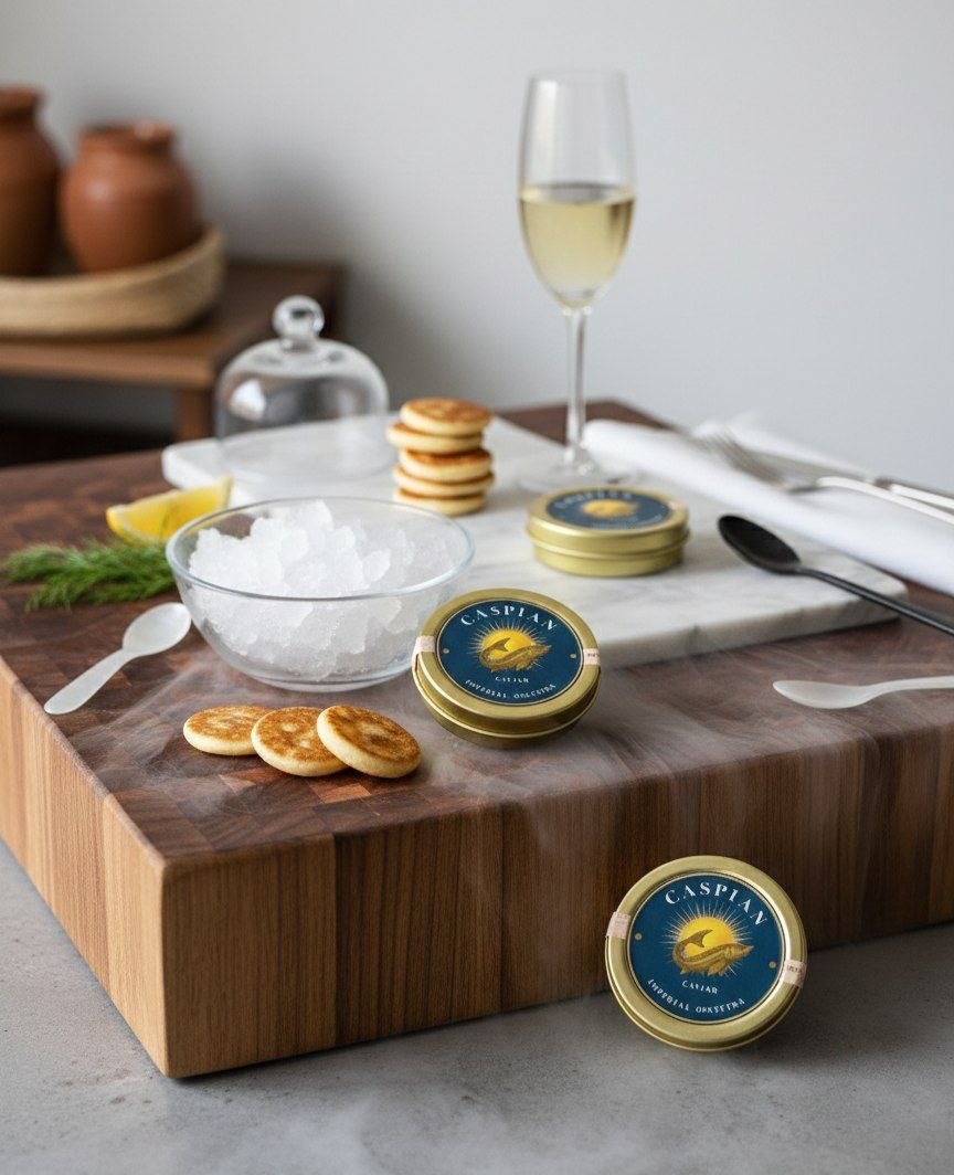 Imperial Caspian Oscietre Caviar