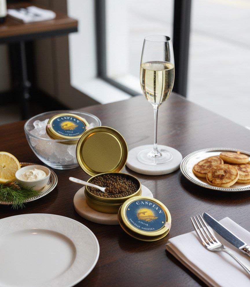 Imperial Caspian Oscietre Caviar