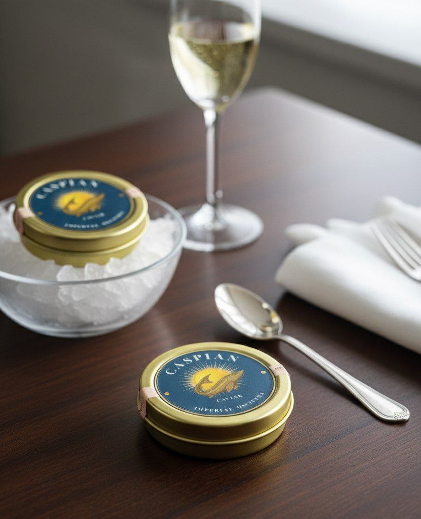 Imperial Caspian Oscietre Caviar